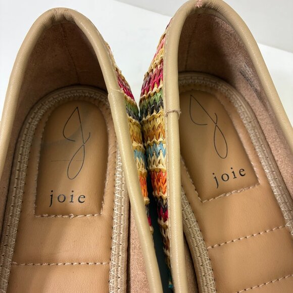 Joie Scarlet Woven Bow Slip-On Sandals Size 6.5 minimalist Boho Coastal - Picture 7 of 10